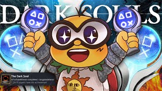 Getting ALL ACHIEVEMENTS in Dark Souls is PEAK GAMING!