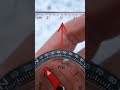 How to take a COMPASS BEARING #shorts
