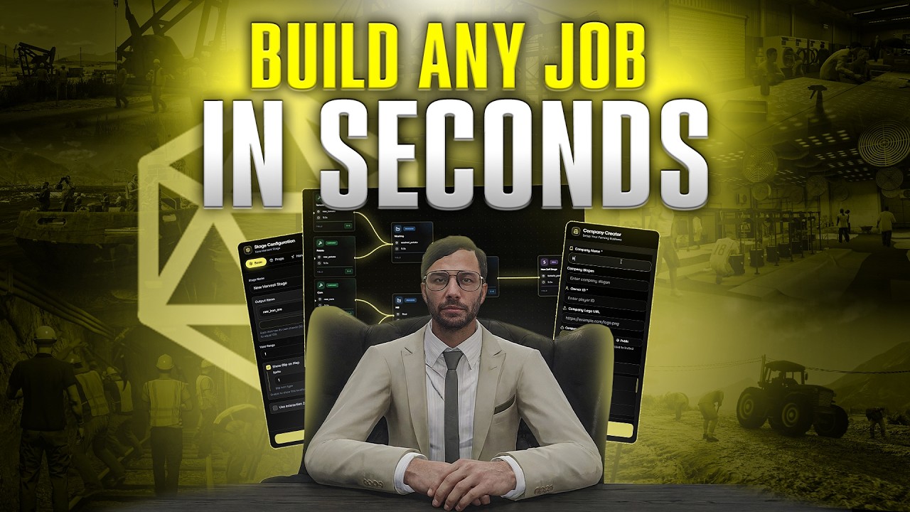 Business & Jobs Creator | ESX/QBCore/QBox | FiveM NANO Scripts thumbnail 2