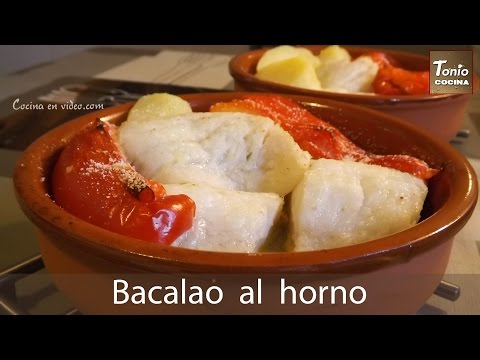 Cómo hacer BACALAO A LA CAZUELA en el horno, Receta Fácil y Sencilla #TonioCocina #37#