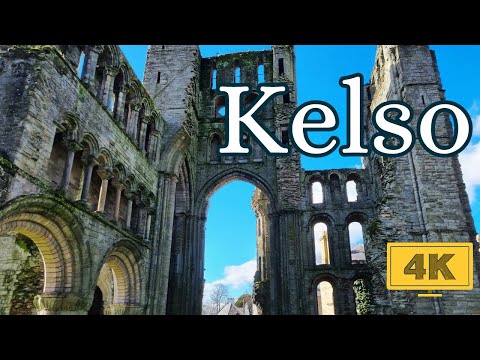 Kelso, Scotland - Abbey and Town