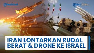 Iran Lontarkan Gelombang Besar Serangan Rudal & Drone ke Israel, Laser di Uni Emirat Arab Unjuk Gigi
