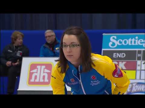 2014 Scotties Draw 4 Lawton (SK) vs Sweeting (AB)