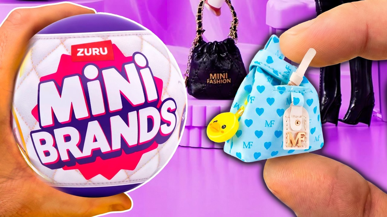 Unboxing Mini Brands Fashion Series 4 · Duck Bag Charm