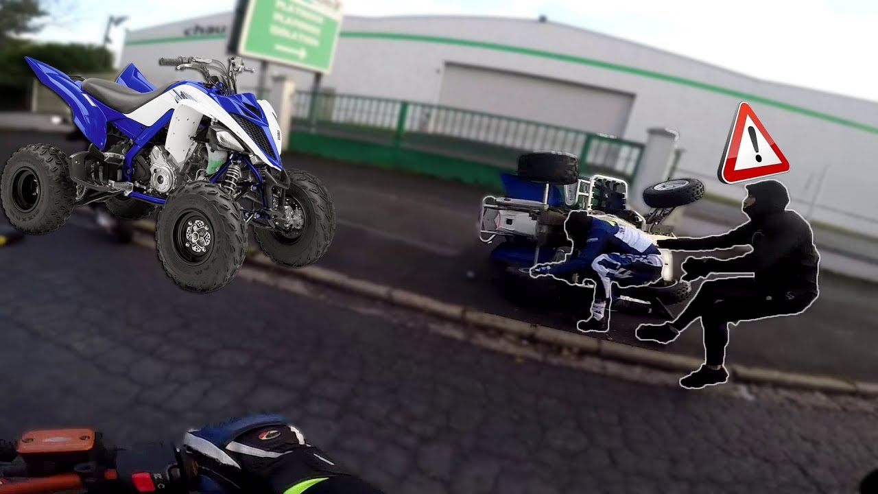 TERRIBLE CRASH D'UN RAPTOR 700 🔞 Part.1