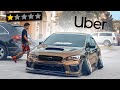 UBER PRANK IN AN EXTREMELY CAMBERED STANCE CAR