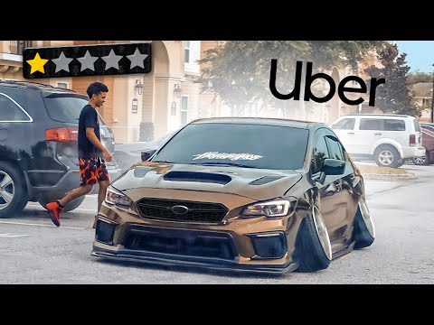 駕駛極度外傾車身的超級惡作劇 (UBER PRANK IN AN EXTREMELY CAMBERED STANCE CAR)