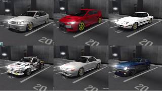 『ドリフトスピリッツ』ドリスピのドリフト集作ってみた‼ (スマホドリフトゲーム) プチ動画。