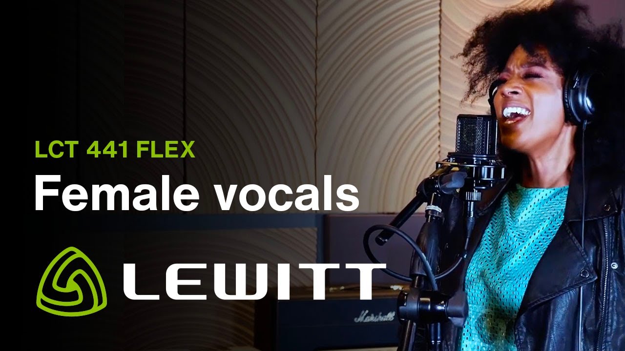 LCT 441 FLEX - Female vocals - Sound samples by LEWITT