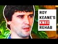 Roy Keane on the mend after ACL Injury! | 1997