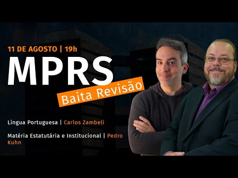 MPRS | BAITA REVISÃO | PREPARA | Língua Portuguesa + Matéria Estatutária e Institucional