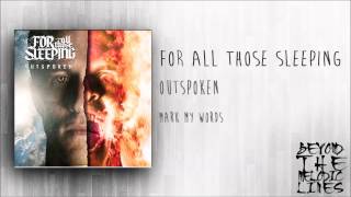 For all Those Sleeping - Mark My Words HD