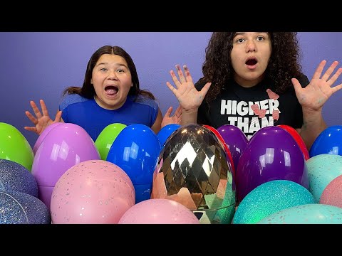 Don't choose the wrong Easter egg slime challenge