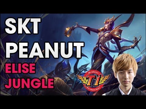 Full game | SKT Peanut plays ELISE vs A CHALLENGER LEE SIN
