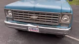 1976 Chevrolet C20 Scottsdale Walk Around