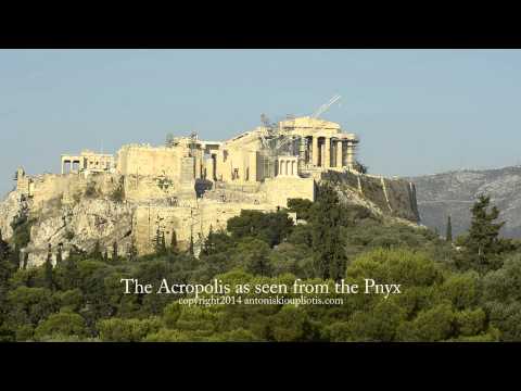 The Acropolis of Athens as seen from Pnyx