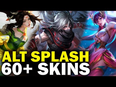 Over 60 Extra Splash Art for Skin Chromas - League of Legends