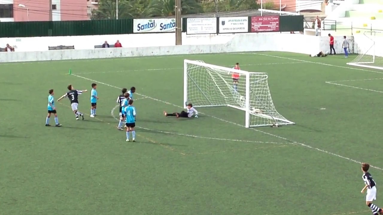 Juniores D Fut.7 D1 S5 2016/17 - Jornada 2; SCL 0-8 CIF 4º golo Salva