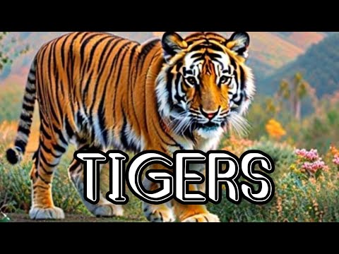Tigers for kids :Learn all about Tigers - preschool