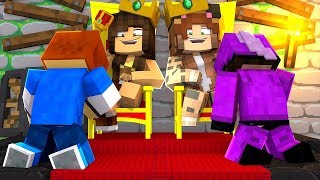 Minecraft Girls Vs Boys - TAKING THE THRONE !?