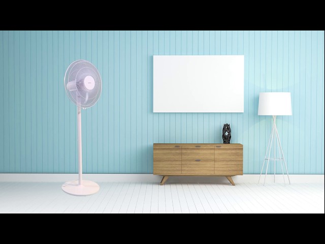 Sogo 50W Standventilator, Schwarz video