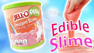 DIY Edible Slime? Testing the New Jello Play Unicorn Slime