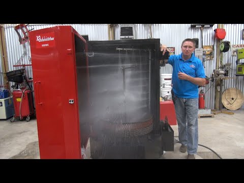 Redline 500HWC Heated Wash Cabinet Demonstration
