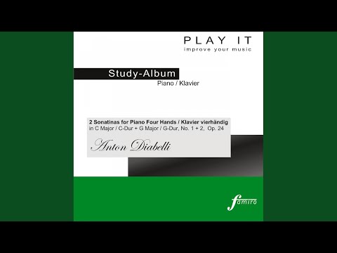 2 Sonatinas in C Major / C-Dur, No. 1, Op. 24: II. Rondo. Allegretto (Secondo - Metronome: 1/4...