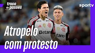 FLAMENGO GOLEIA O MADUREIRA E ENFRENTARÁ O FLUMINENSE NA FINAL DO CARIOCA | TROCA DE PASSES | sportv