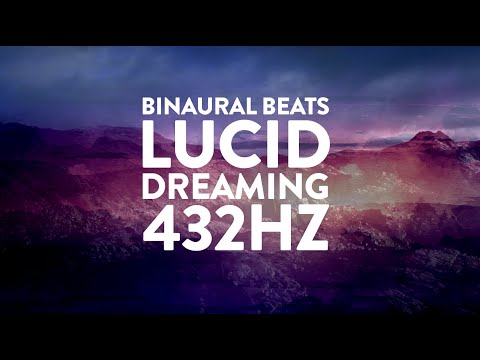 432Hz Ambient Music for Lucid Dreaming | 4Hz Theta and 8Hz Alpha Waves Binaural Beats