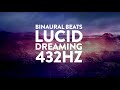 432Hz Ambient Music For Lucid Dreaming 4Hz Theta And 8Hz Alpha Waves Binaural Beats