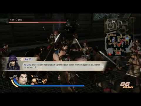 Let's Play Dynasty Warriors 7 [German] part 42 Wei - Blutrote Flammen über Cao Caos Flotte