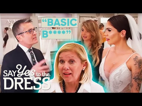 Bride Wants A Black Wedding Dress To Match Her 'Black Little Heart' | Say Yes To The Dress