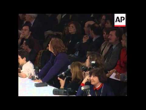 France -Lacroix And Rykiel Show In Paris