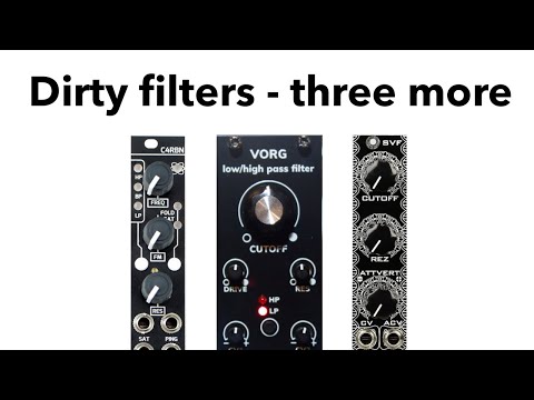 Dirty filters - three more