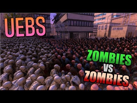 UEBS (v1.0) - Classic Zombies vs. Runner Zombies | Ultimate Epic Battle Simulator 1.0 | Graeme Games