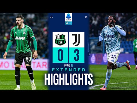 SASSUOLO-JUVENTUS 0-3 | EXTENDED HIGHLIGHTS | SERIE A 2025/26