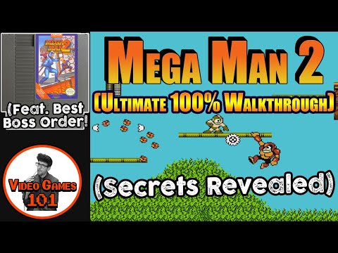 Mega Man 2 Walkthrough | 100% Guide w/Boss Order | Video Games 101