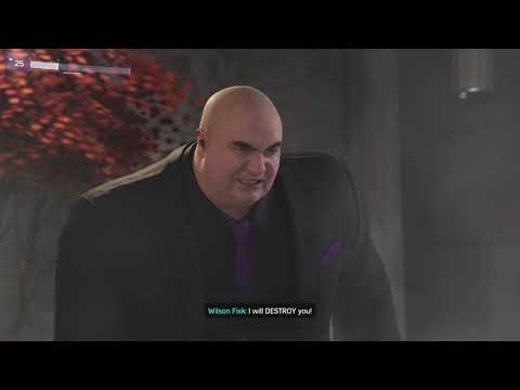 (PC) Marvel Spider-Man vs KINGPIN Full Boss Fight