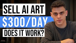 NEW Way To Make Money Selling AI Art In 2024 (For Beginners)
