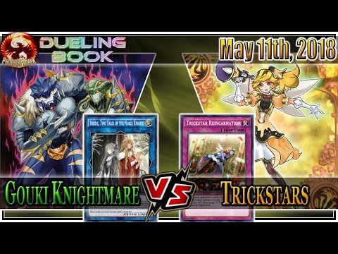 Gouki Knightmare vs. Trickstar [Dueling Book Commentary] My Very First Time Playing This Deck