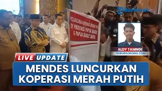 Mendes Yandri Susanto dHadiri Acara Peluncuran Koperasi Merah Putih di Sorong Papua Barat Daya