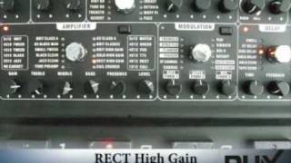 Video thumbnail for nuX-07( Modeling Guitar Effects Processor) by Nuxefx