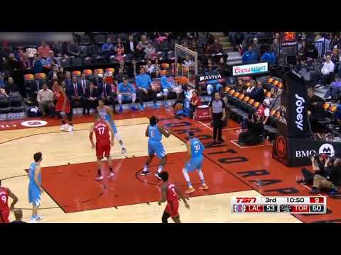 LA Clippers vs Toronto Raptors Full Game Highlights  March 25  2017 18 NBA Season