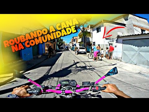 XJ6 PINK ASSOMBRANDO A FAVELA ROLÊ NA COMUNIDADE