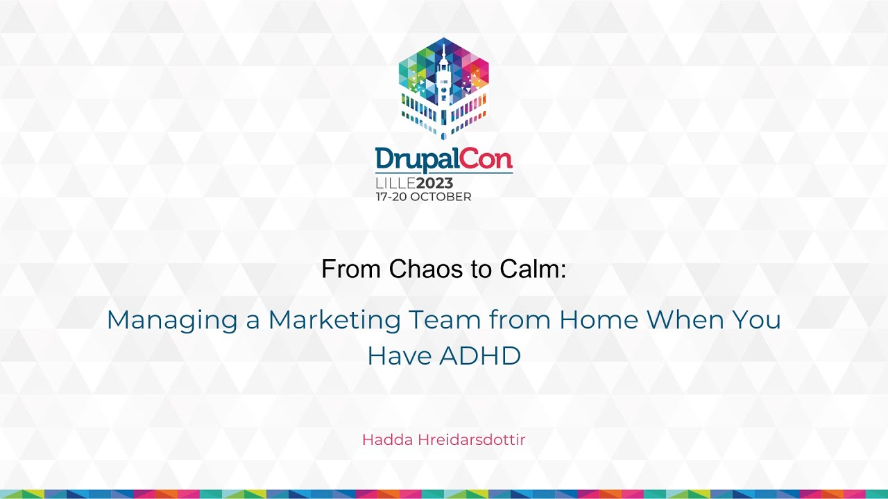 AGENCY & BUSINESS - "From Chaos to Calm: Managing a Marketing Team from Home When You Have ADHD"