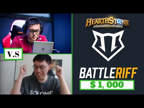 [Hearthstone] Amaz vs Trump $1,000 Showmatch (BO5)