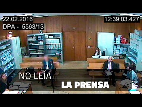 Caso Bárcenas: No leía la prensa