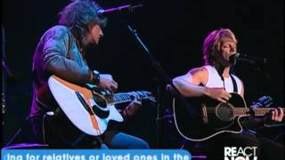 Bon Jovi - Someday I&#39;ll Be Saturday Night (acoustic / Chicago 2005)