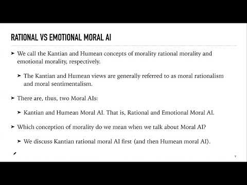 Moral Philosophy of AGI by Yoshihiro Maruyama  - AGI-21 Conference Contributed Talks